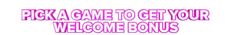 Stakezon PICK A GAME TO GET YOUR WELCOME BONUS